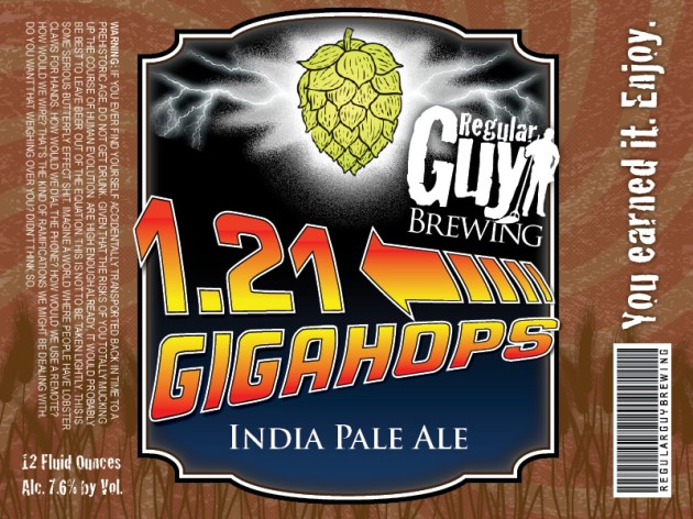 121 GIGAHOPS LABEL